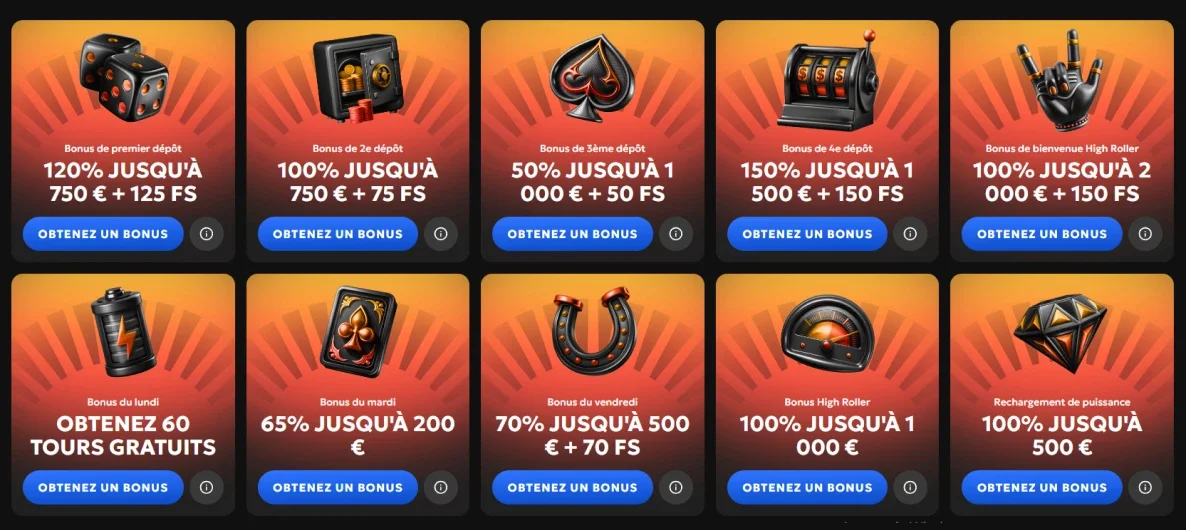 GXbet Casino Bonus