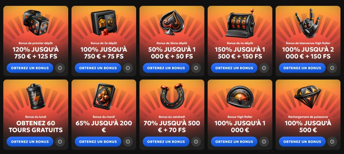 GXbet Casino Bonus